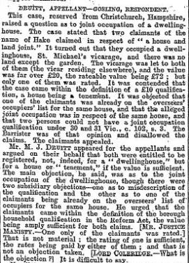 'The Times' Thursday Nov29th 1888