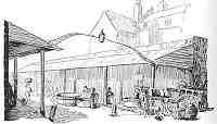 Spitalfields Market in 1841